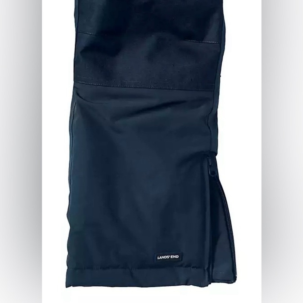 Lands' End Navy Blue Winter Snow Pants Insulated kids/ Adults - Picture 8 of 13